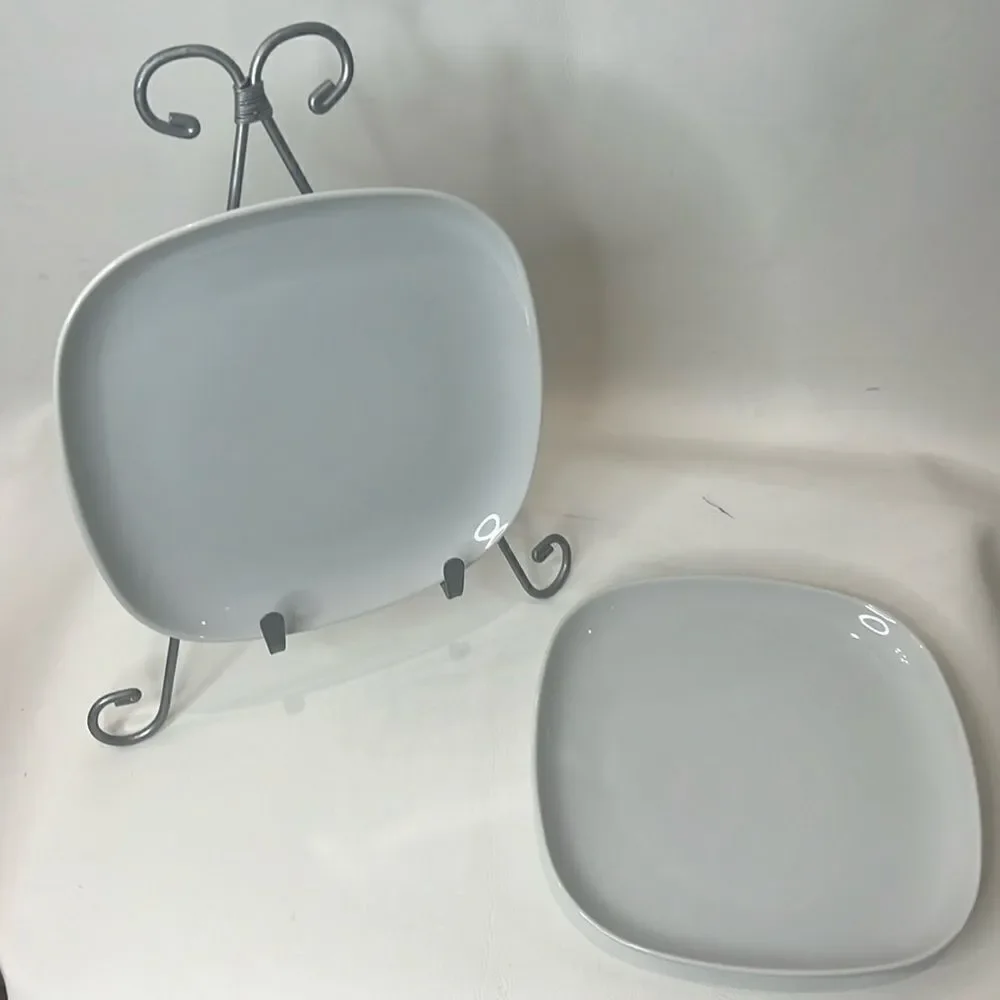 IKEA Of Sweden Side Plates Salad Dessert 7 Inches Square Set Of 2 Turkey 13286